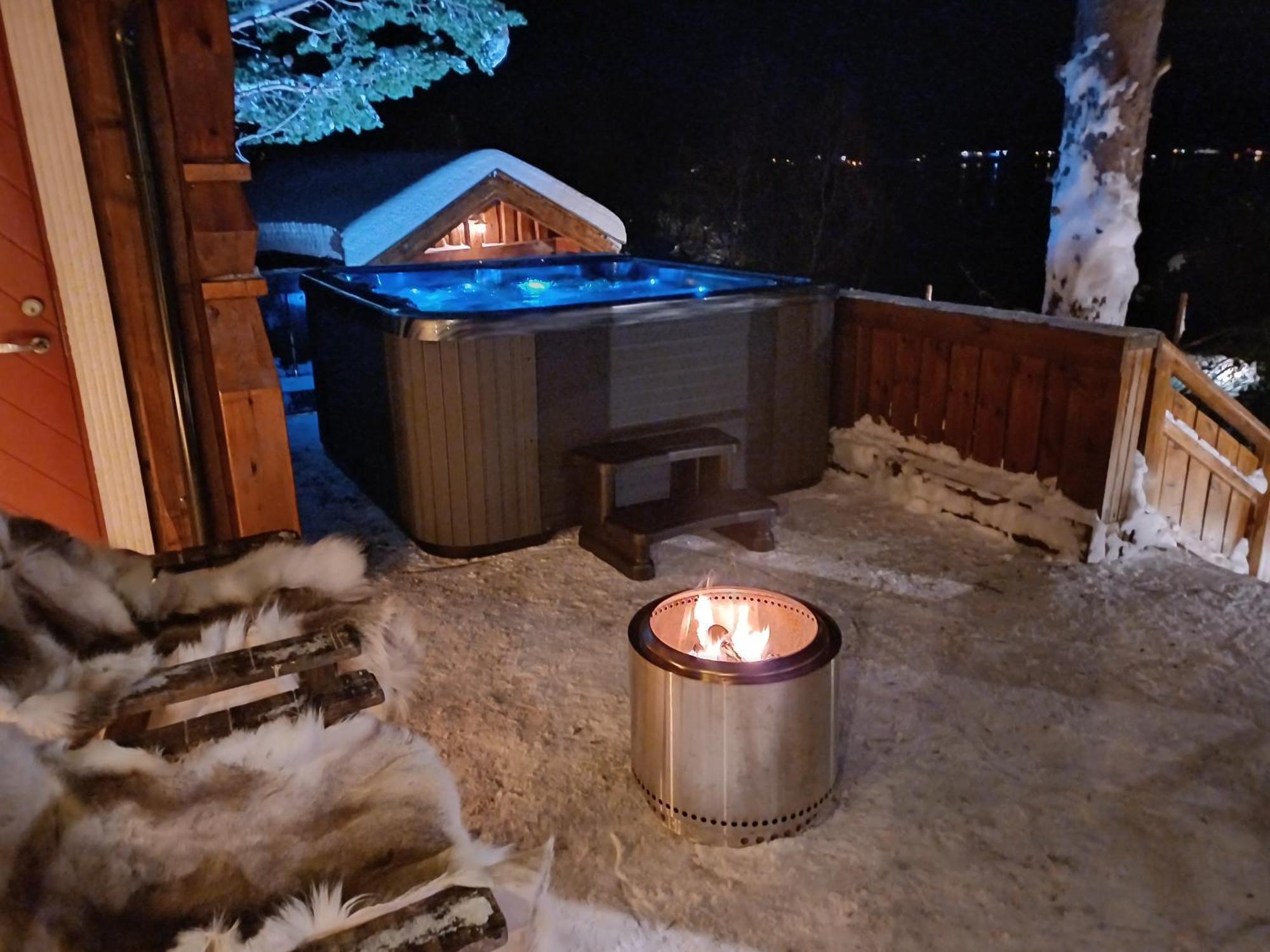 Malangen Lodge Mestervik Bagian luar foto